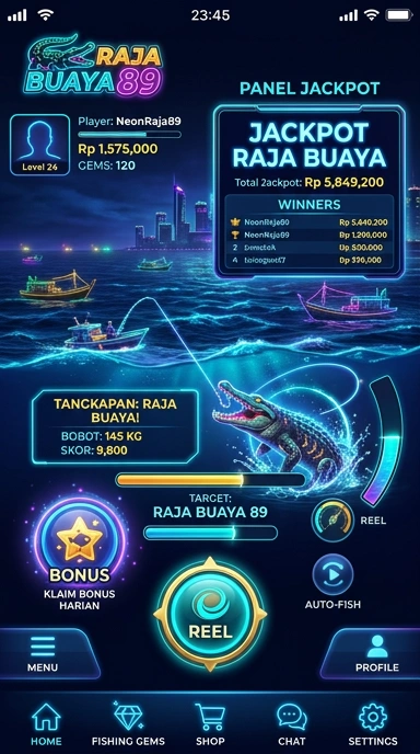 talas89 — layar beranda